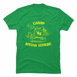 camp know where shirt